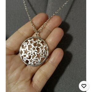 New White Magic STARS Pendant Necklace Set 20" Modern design Halloween Cosmos